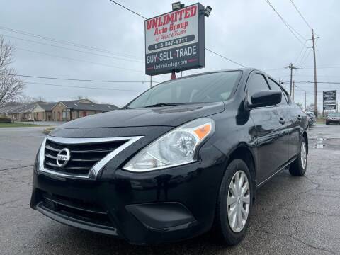 2017 Nissan Versa for sale at Unlimited Auto Group in West Chester OH