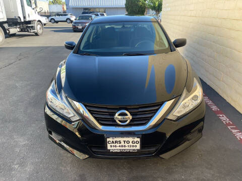 2016 Nissan Altima for sale at Cars To Go in Sacramento CA