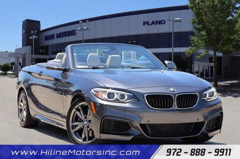 2015 BMW 2 Series for sale at HILINE MOTORS in Plano TX