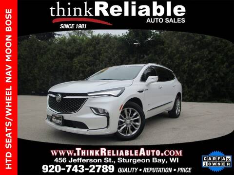 2022 Buick Enclave for sale at RELIABLE AUTOMOBILE SALES, INC in Sturgeon Bay WI