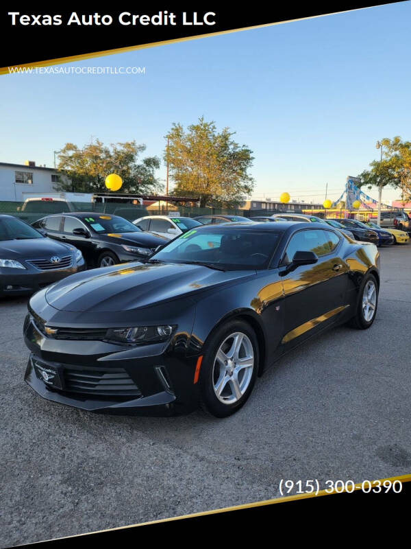 2017 Chevrolet Camaro for sale at Texas Auto Credit LLC in El Paso TX