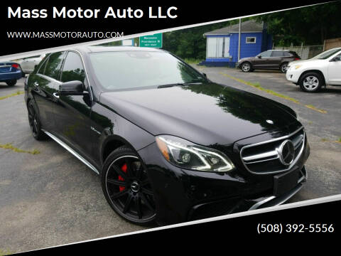 2015 Mercedes-Benz E-Class for sale at Mass Motor Auto LLC in Millbury MA