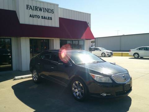 2012 Buick LaCrosse for sale at Fairwinds Auto Sales in Dewitt AR