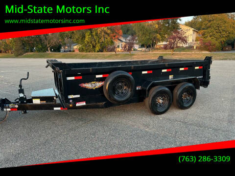 2023 H&H 14FT DUMP TRAILER for sale at Mid-State Motors Inc in Rockford MN