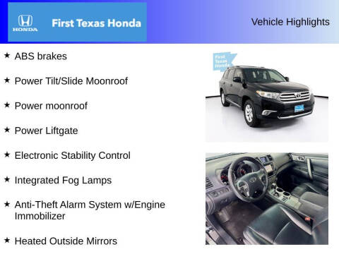 2013 Toyota Highlander SE