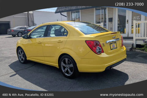 2016 Chevrolet Sonic RS Manual