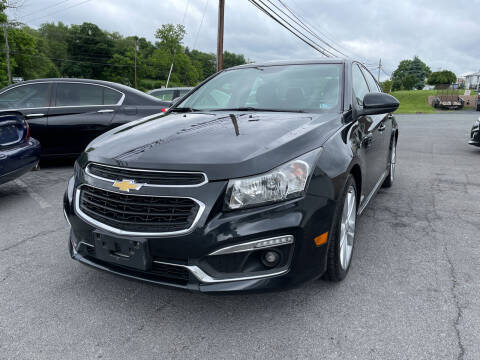2015 Chevrolet Cruze for sale at Prime Dealz Auto in Winchester VA