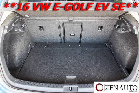 2016 Volkswagen e-Golf SE