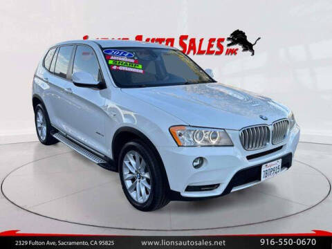 2014 BMW X3 for sale at LIONS AUTO SALES in Sacramento CA