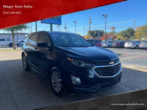 2020 Chevrolet Equinox for sale at Magic Auto Sales in Dallas TX