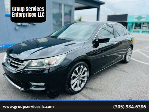 2013 Honda Accord for sale at Group Services Enterprises LLC in Tampa FL