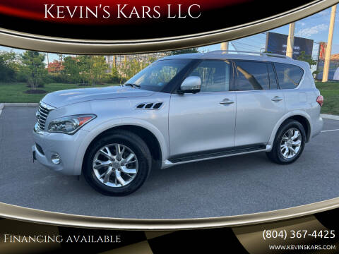 2013 Infiniti QX56 for sale at Kevin's Kars LLC in Richmond VA