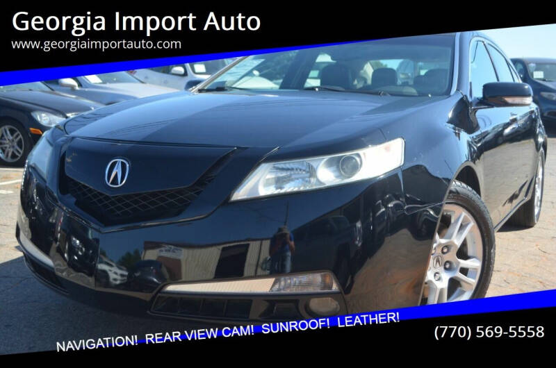 2010 Acura TL for sale at Georgia Import Auto in Alpharetta GA