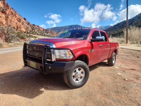 2010 Dodge Ram 3500 for sale at Canyon View Auto Sales in Cedar City UT