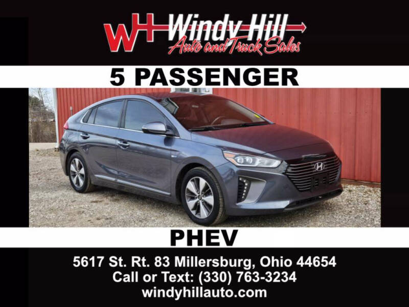 2019 Hyundai Ioniq Plug-in Hybrid for sale at Windy Hill Auto and Truck Sales in Millersburg OH