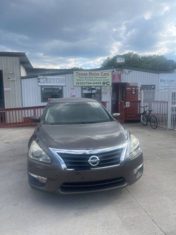 2014 Nissan Altima for sale at TEXAS MOTOR CARS in Houston TX