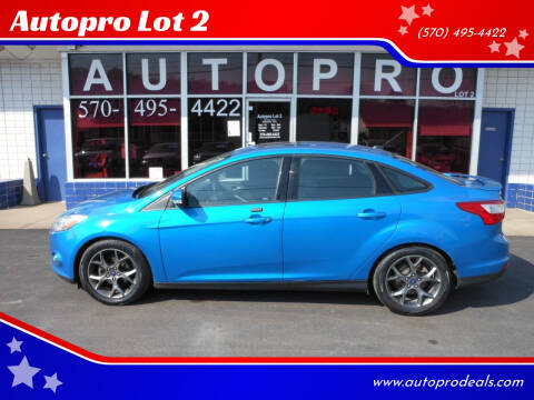 2014 Ford Focus for sale at Autopro Lot 2 in Sunbury PA