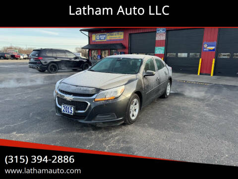 2015 Chevrolet Malibu for sale at Latham Auto LLC in Ogdensburg NY