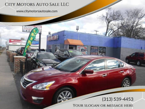 2014 Nissan Altima for sale at City Motors Auto Sale LLC in Redford MI