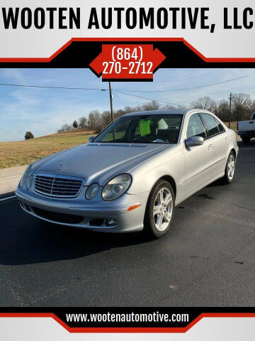 2006 Mercedes-Benz E-Class for sale at WOOTEN AUTOMOTIVE, LLC in Landrum SC