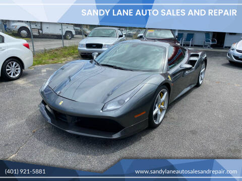 2018 Ferrari 488 GTB for sale at Sandy Lane Auto Sales and Repair in Warwick RI