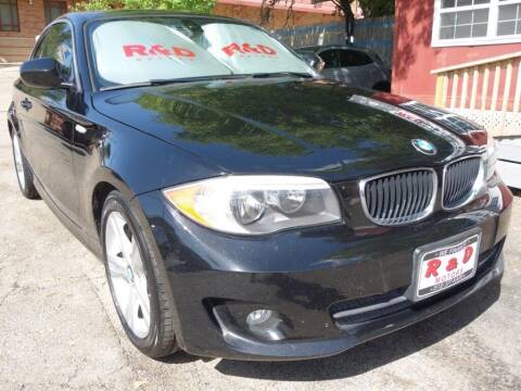 2013 BMW 1 Series for sale at R & D Motors in Austin TX