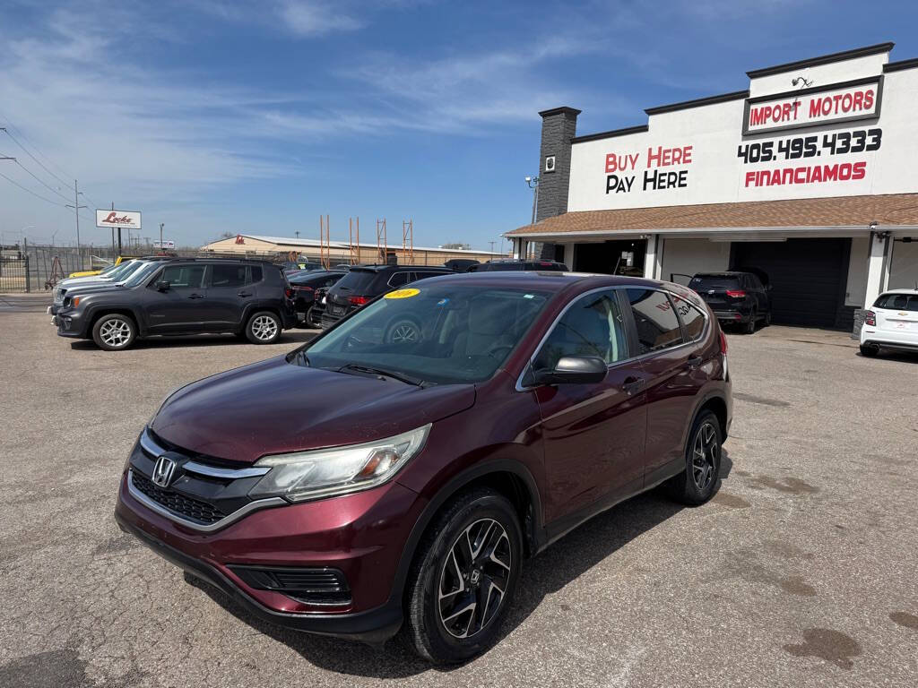 BURGUN 2016 Honda CR-V SE SE 4dr SUV 1