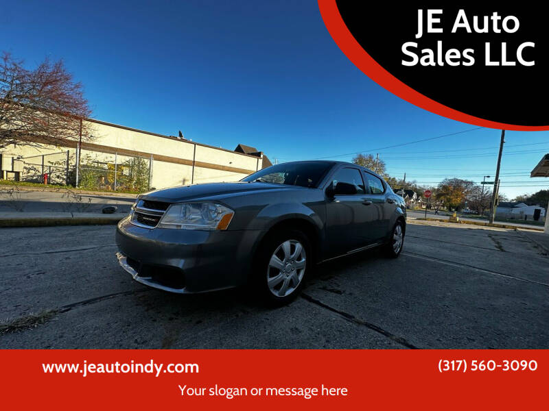 2013 Dodge Avenger for sale at JE Auto Sales LLC in Indianapolis IN