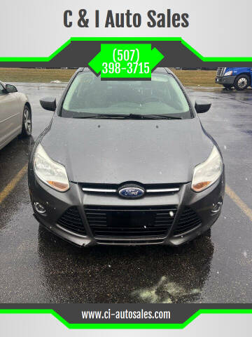 2012 Ford Focus for sale at C & I Auto Sales in Rochester MN