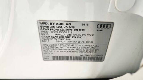 2018 Audi Q5