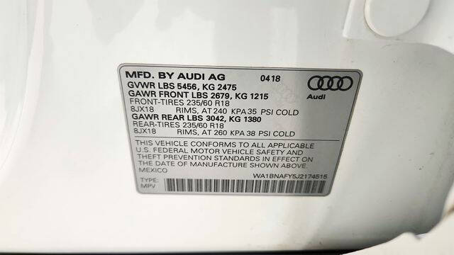 2018 Audi Q5