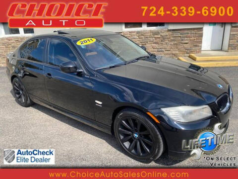2011 BMW 3 Series for sale at CHOICE AUTO SALES in Murrysville PA