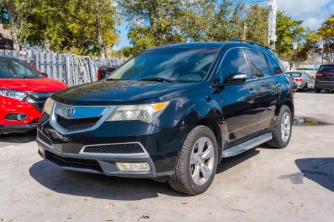 2011 Acura MDX for sale at Wholesale Motors of Florida LLC in Boca Raton FL