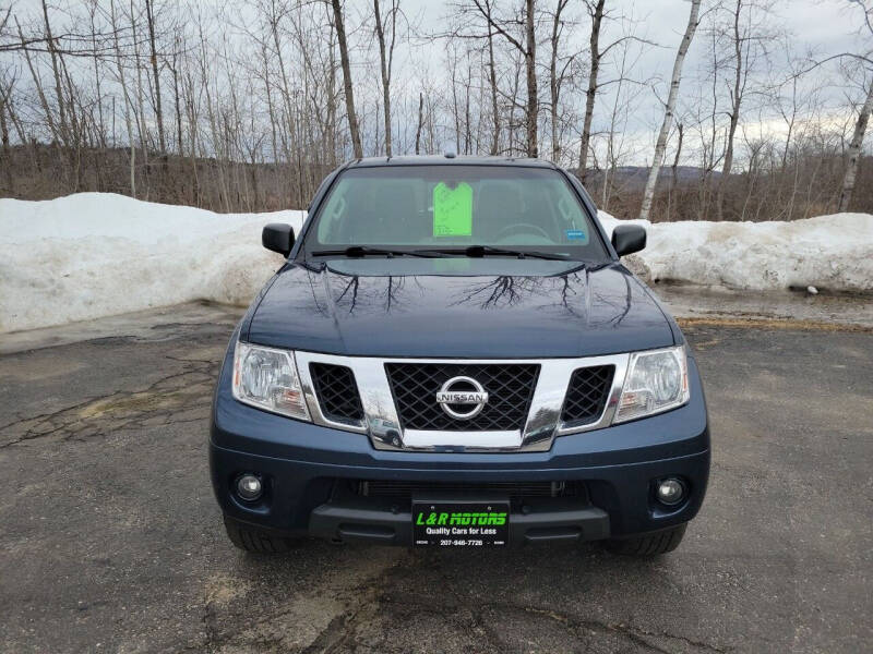 2017 Nissan Frontier for sale at L & R Motors in Greene ME