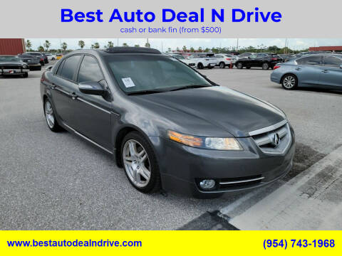 2008 Acura TL for sale at Best Auto Deal N Drive in Hollywood FL