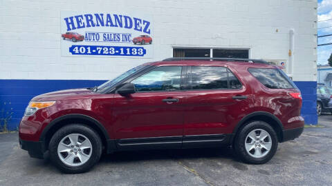 2013 Ford Explorer for sale at Hernandez Auto Sales in Pawtucket RI