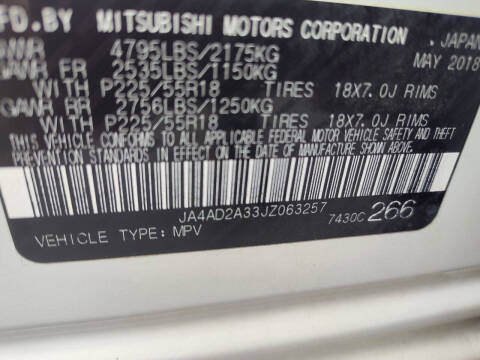 2018 Mitsubishi Outlander ES