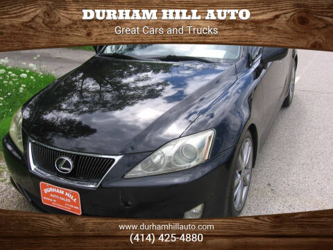 2006 Lexus IS 250 for sale at Durham Hill Auto in Muskego WI