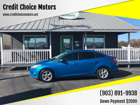 2014 Ford Focus for sale at Credit Choice Motors in Sherman TX