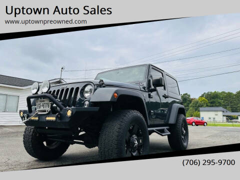 2016 Jeep Wrangler for sale at Uptown Auto Sales in Rome GA