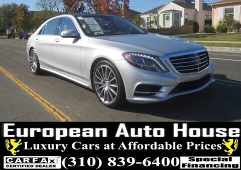 2016 Mercedes-Benz S-Class for sale at European Auto House in Los Angeles CA