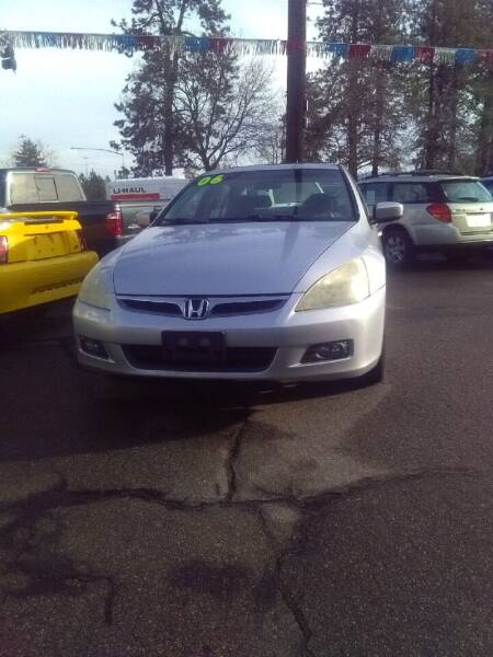 2006 Honda Accord for sale at Car Mart in Spokane WA