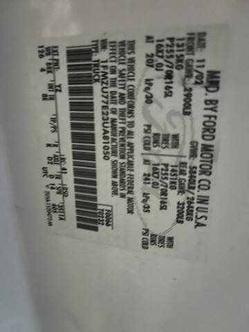 2003 Ford Explorer Sport Trac XLT