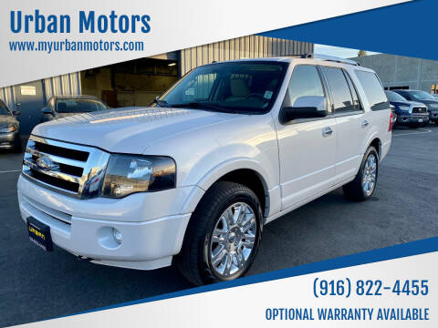 2011 Ford Expedition for sale at Urban Motors in Sacramento CA