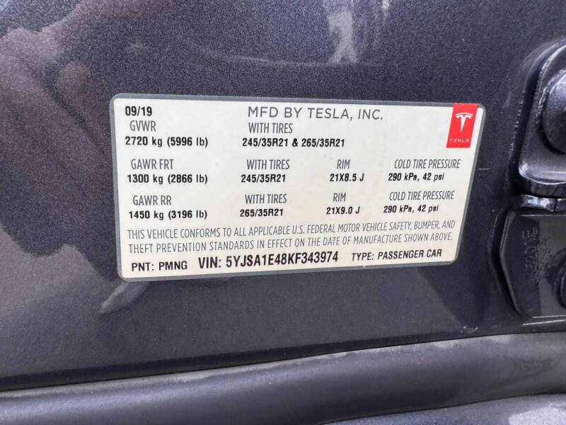 2019 Tesla Model S