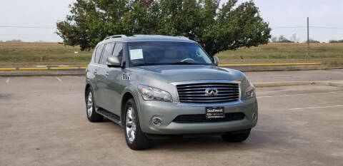 2011 Infiniti QX56 for sale at America's Auto Financial in Houston TX