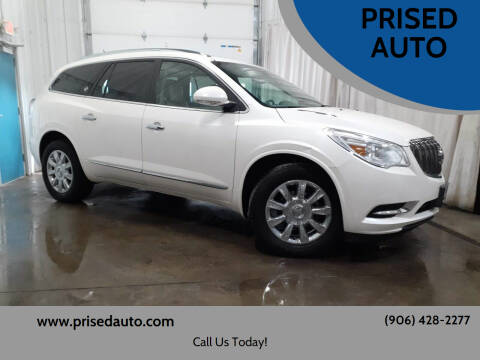 2015 Buick Enclave for sale at PRISED AUTO in Gladstone MI