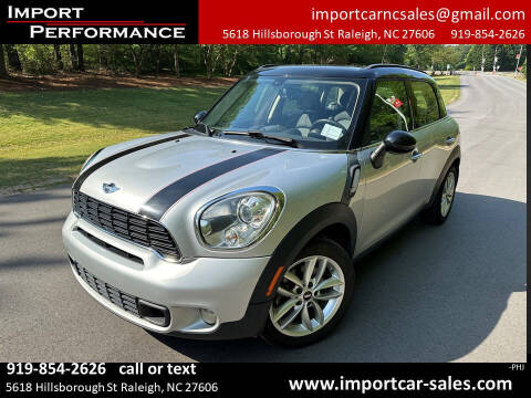 2014 MINI Countryman for sale at Import Performance Sales in Raleigh NC