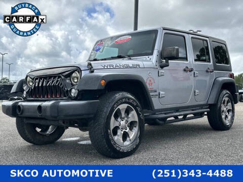 2016 Jeep Wrangler Unlimited Sport