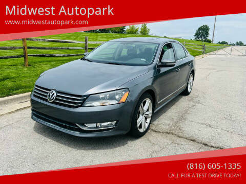 2015 Volkswagen Passat for sale at Midwest Autopark in Kansas City MO